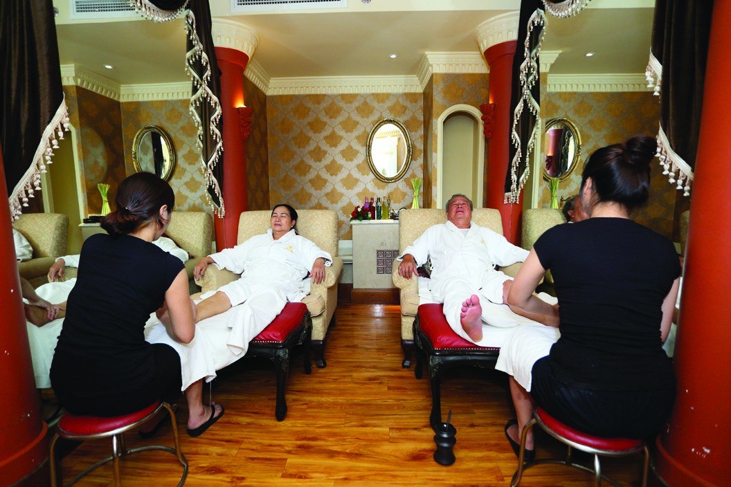 Massage chân